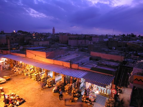 Marrakesh by night