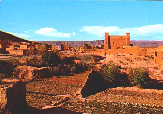 kashbah in the south of Morocco