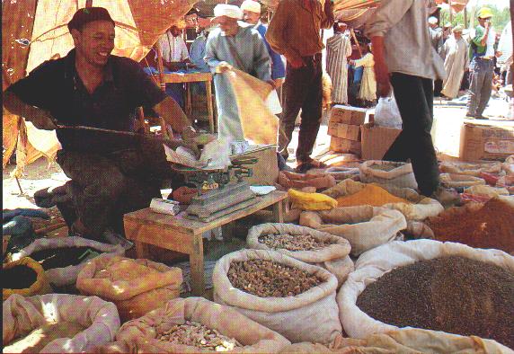 market spices